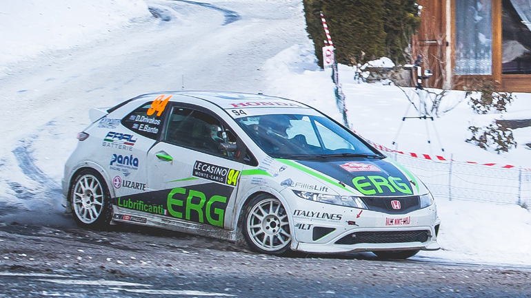 To ελληνικό Civic Type-R στο Ράλι Μόντε Κάρλο